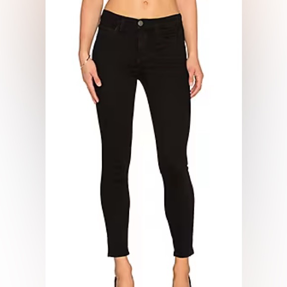 Current Elliott - Size 27 - High waist stiletto Jet black - Picture 1 of 8